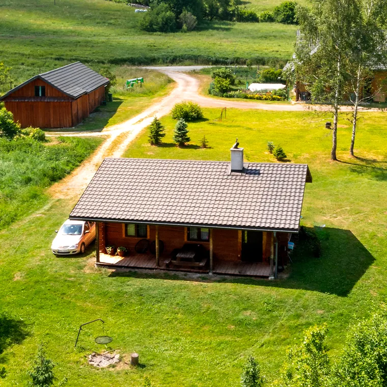 Domek LYNX - domek parterowy dla 6 osób w Bieszczadach
