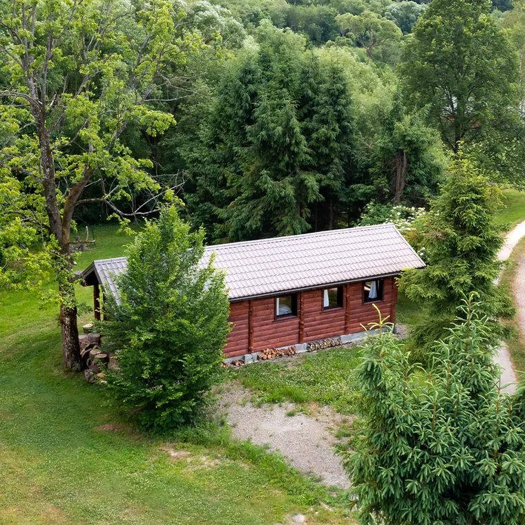 Domek STRIX - domek parterowy dla 4 osób w Bieszczadach