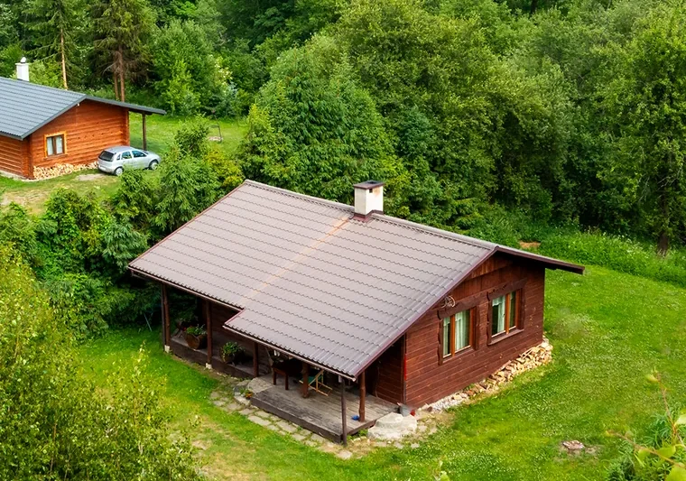 Domek WOLF - domek parterowy dla 6 osób w Bieszczadach